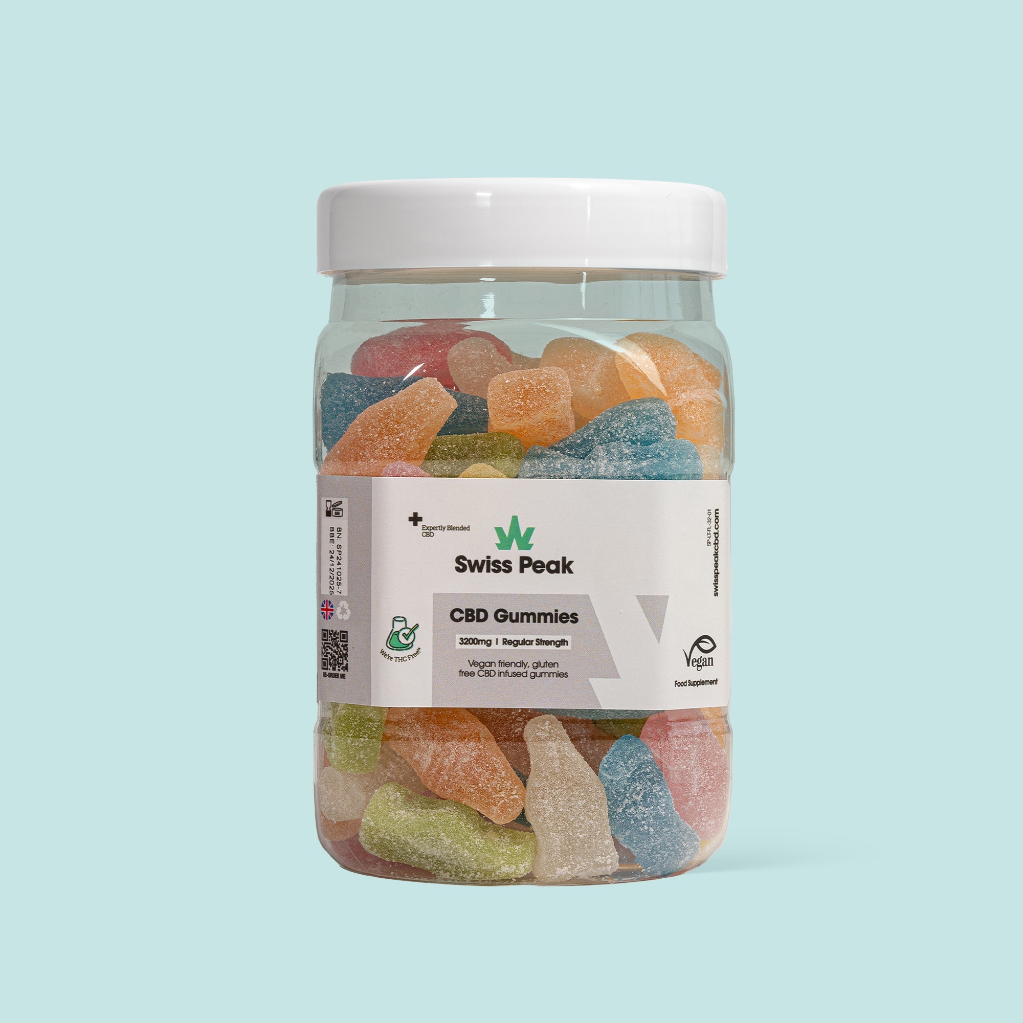 CBD Bottles Gummies 3200mg - 4800mg - SwissPeakCBD