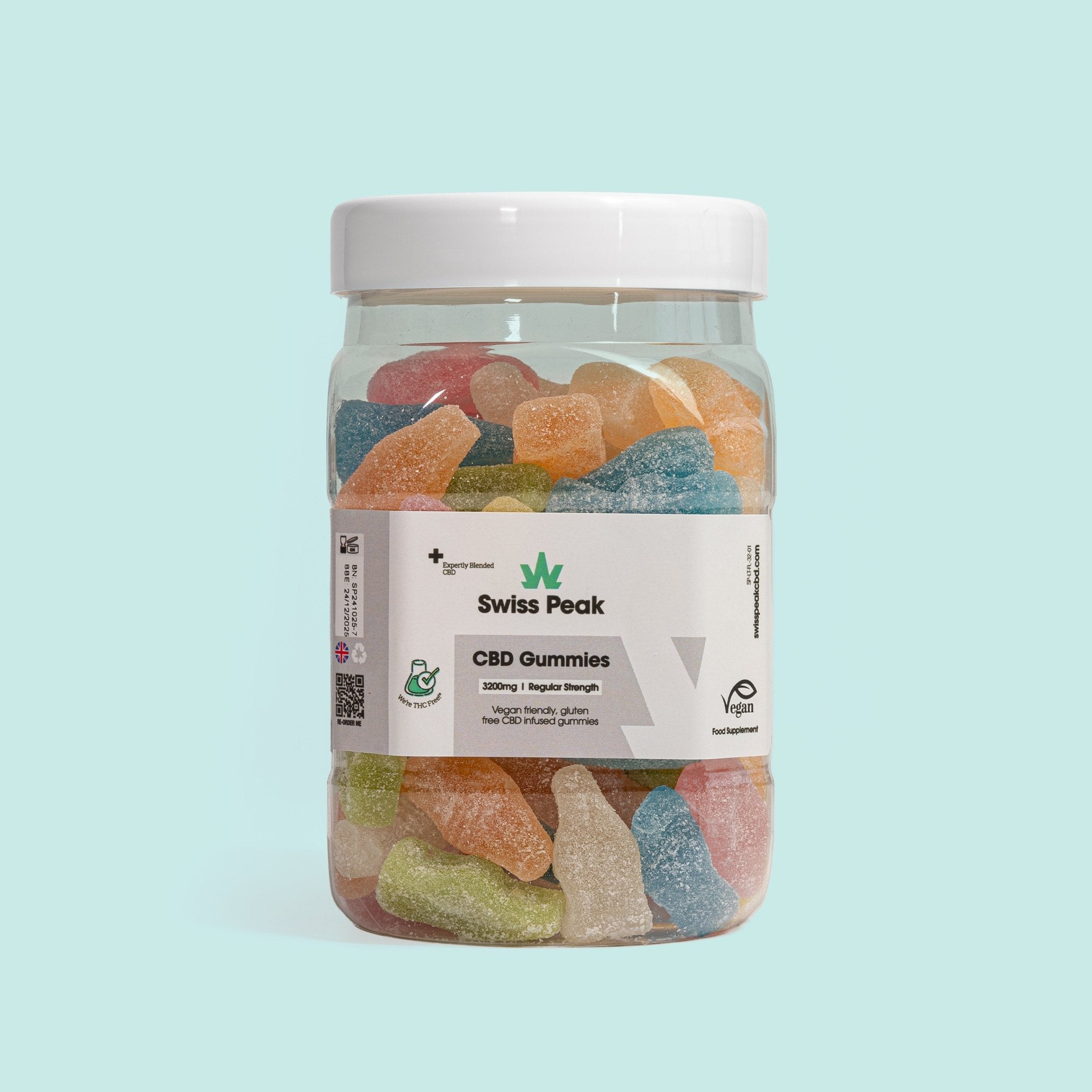 CBD Bottles Gummies 3200mg - 4800mg - SwissPeakCBD