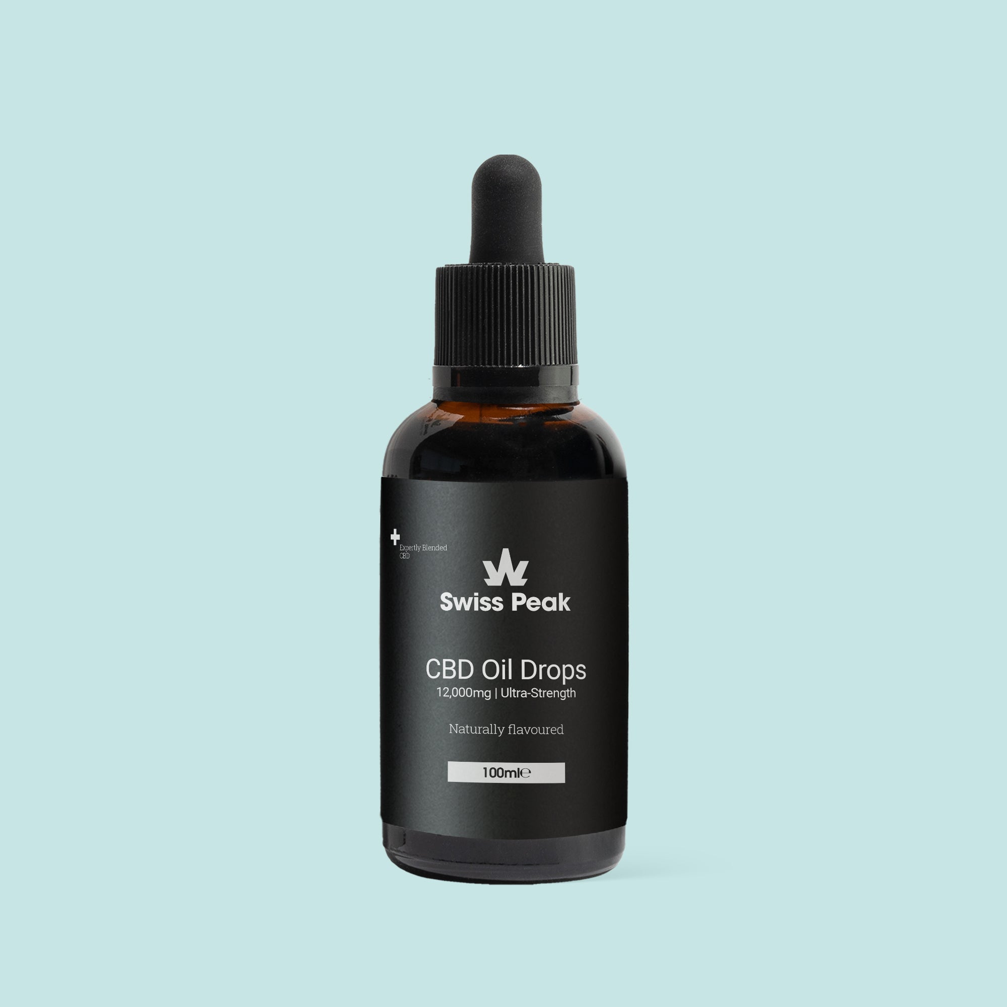 CBD Oil 100ml (12000mg) - SwissPeakCBD