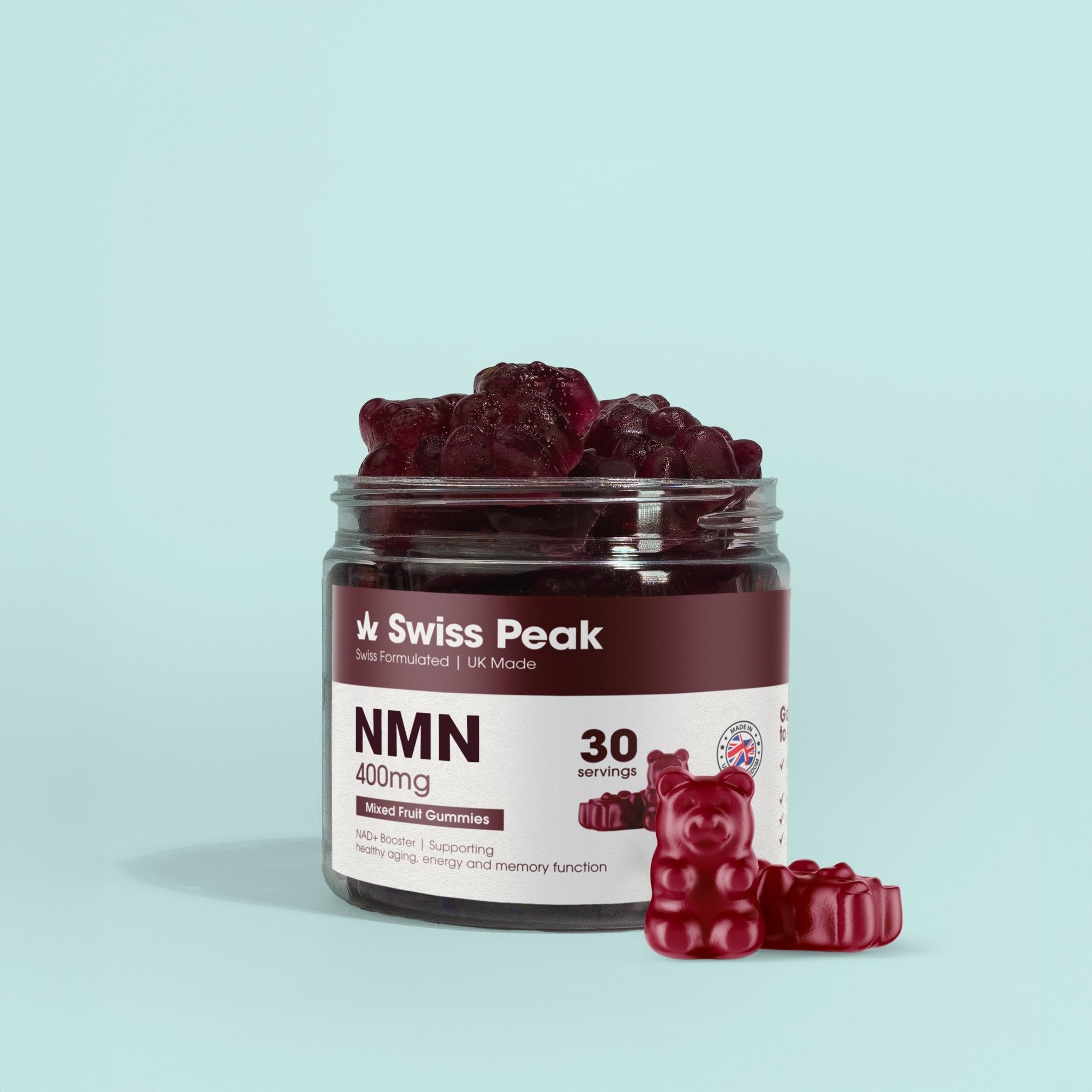 NMN NAD+ Gummies | 30 Pack - SwissPeakCBD