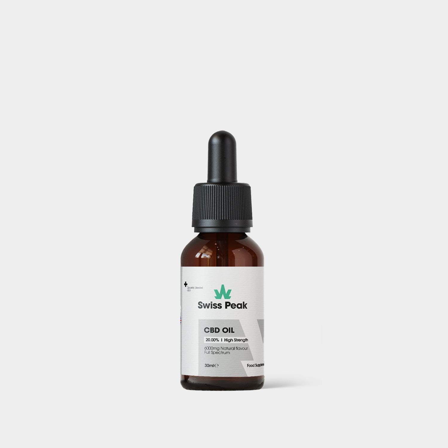 20.00% CBD Oil 6000mg (High Strength) - SwissPeakCBD