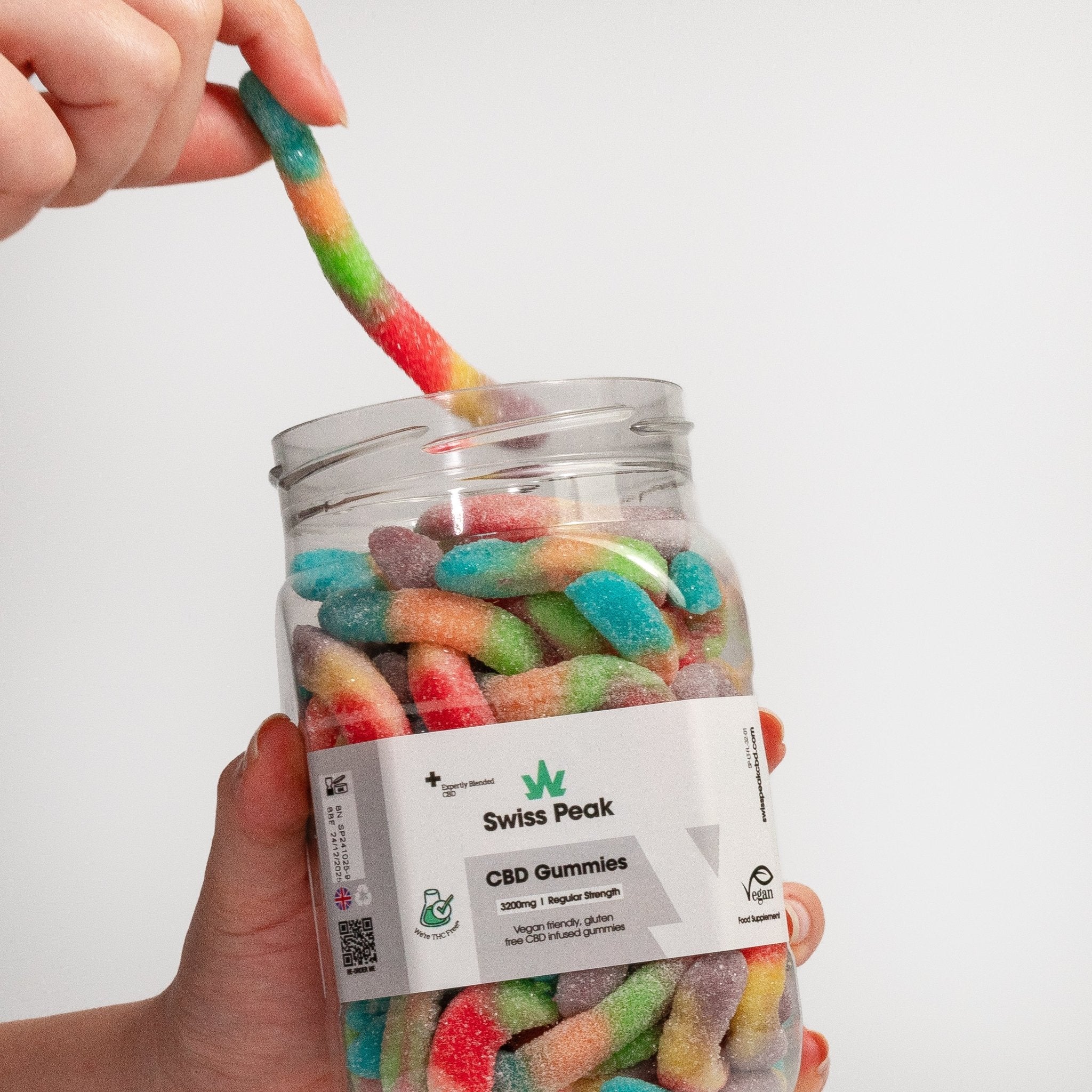 CBD Worms Gummies 3200mg - 4800mg (New) - SwissPeakCBD