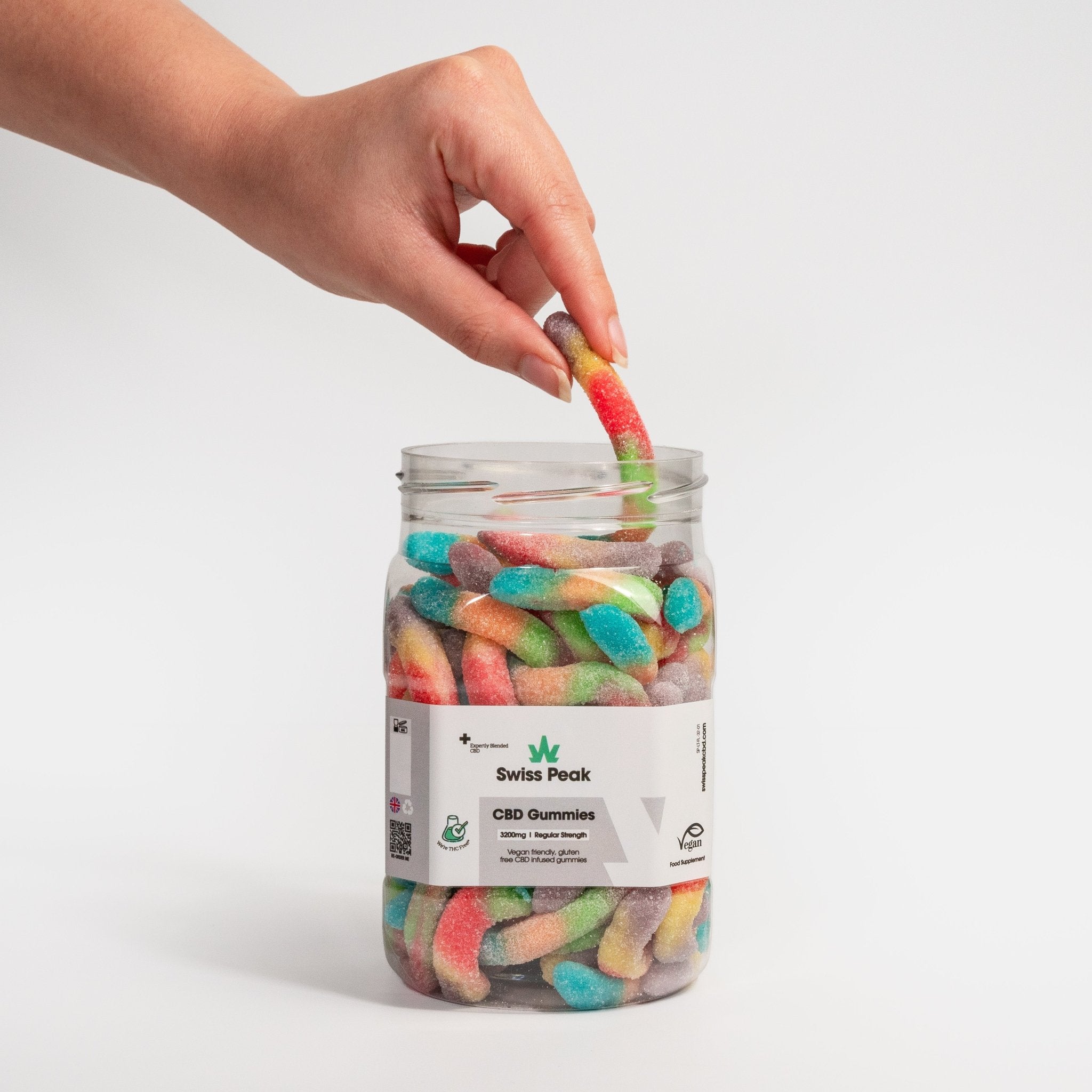 CBD Worms Gummies 3200mg - 4800mg (New) - SwissPeakCBD